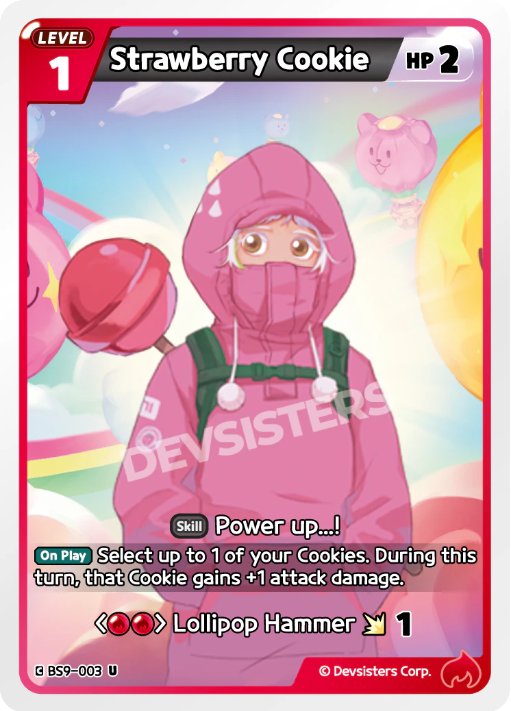 BS9-003@1 Strawberry Cookie