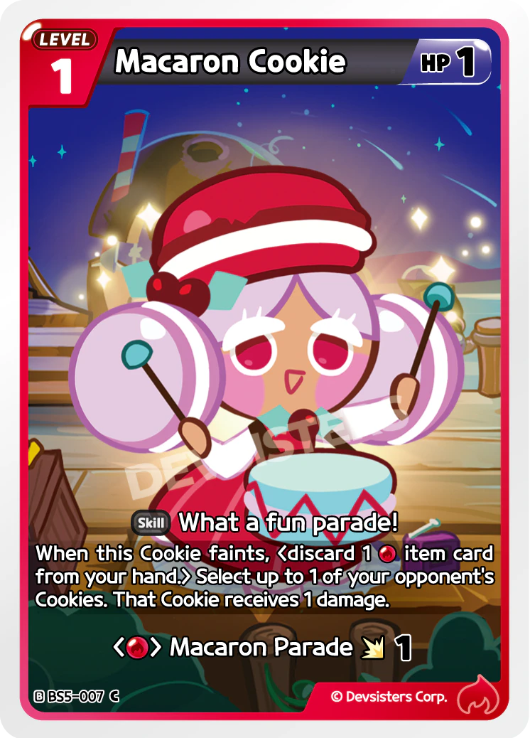 BS5-007 Macaron Cookie