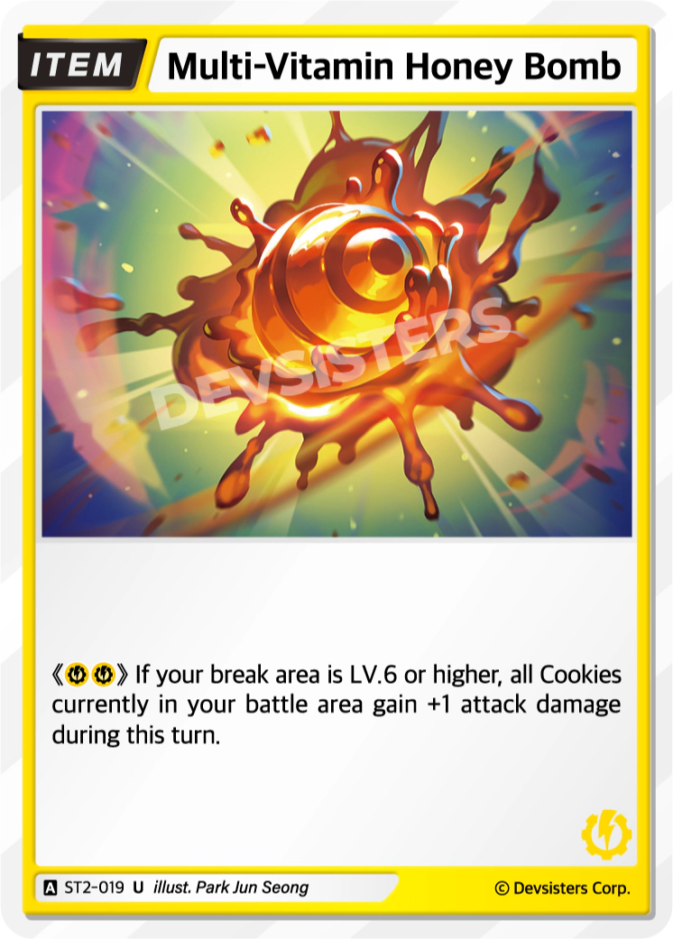 ST2-019 Multi-Vitamin Honey Bomb