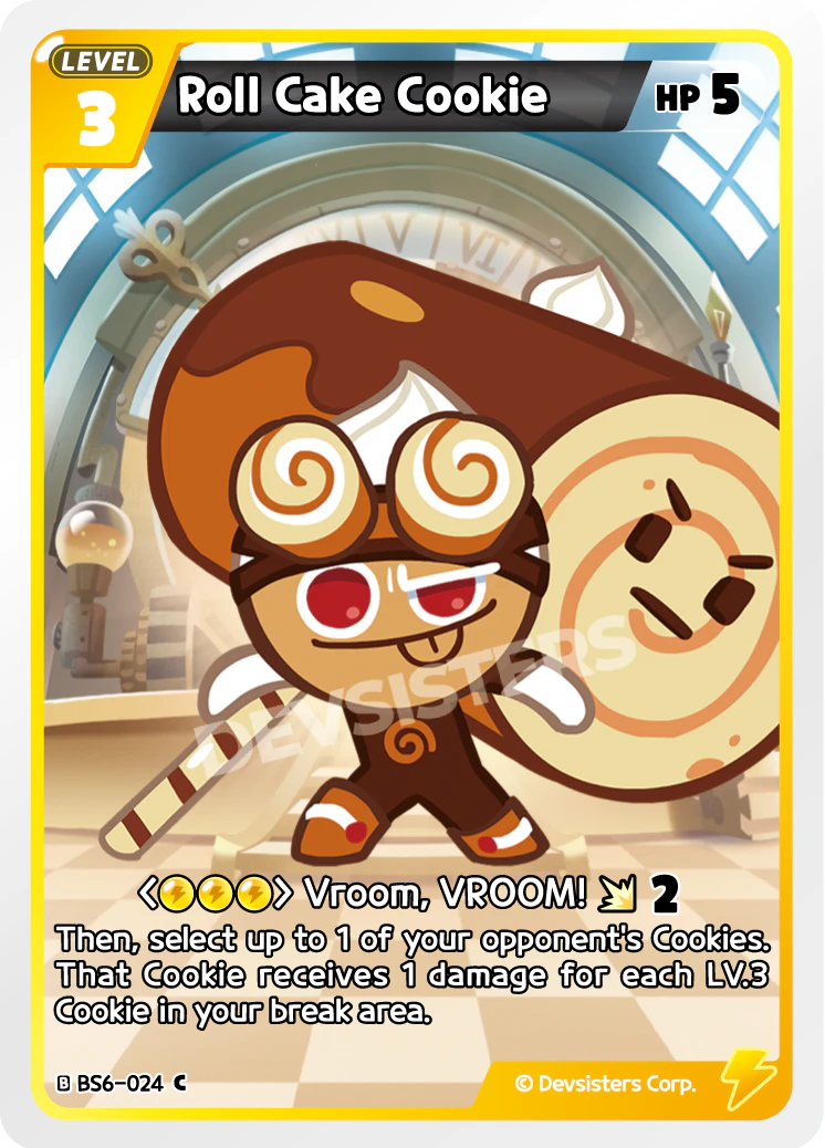 BS6-024 Roll Cake Cookie