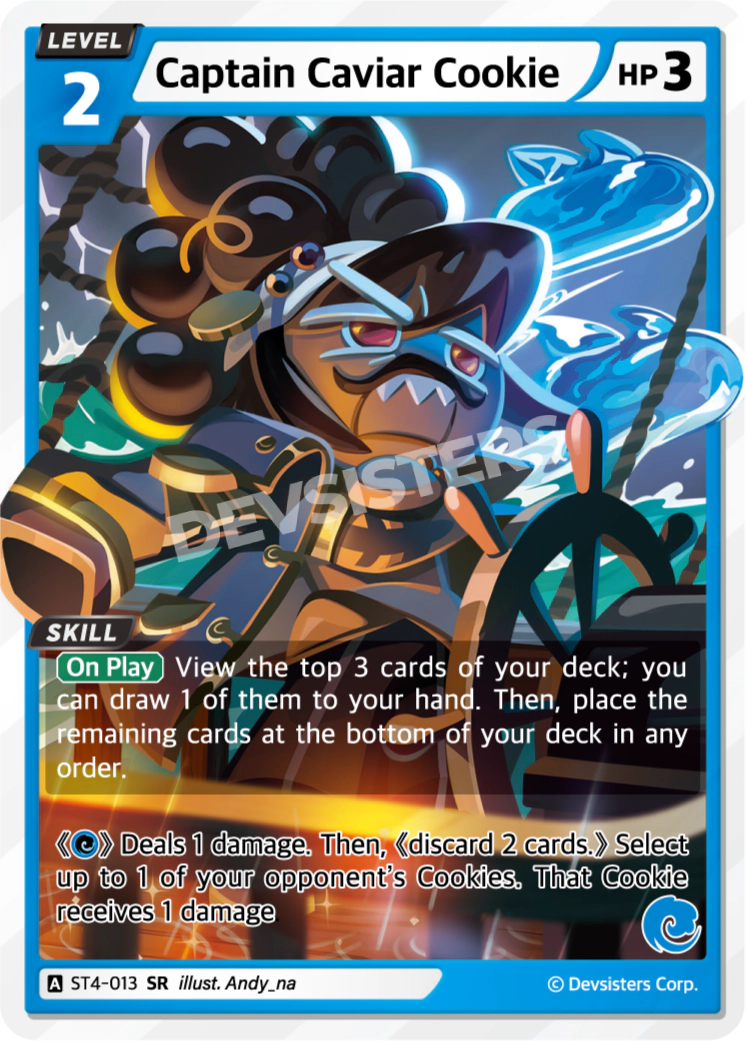ST4-013 Captain Caviar Cookie