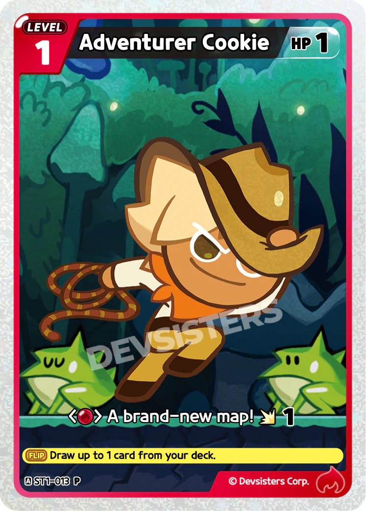 ST1-013@1 Adventurer Cookie