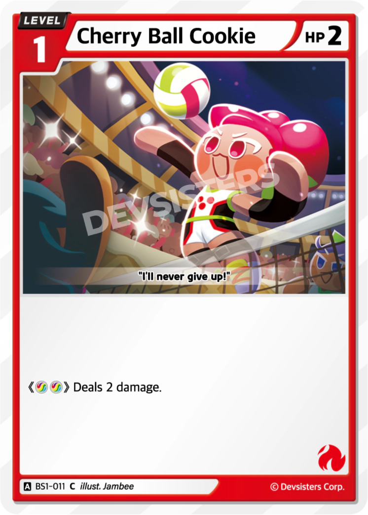 BS1-011 Cherry Ball Cookie