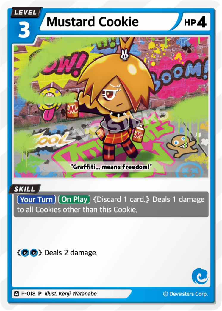 P-018 Mustard Cookie