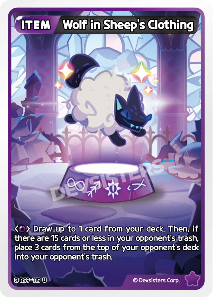 BS9-115 Wolf in Sheep's Clothing