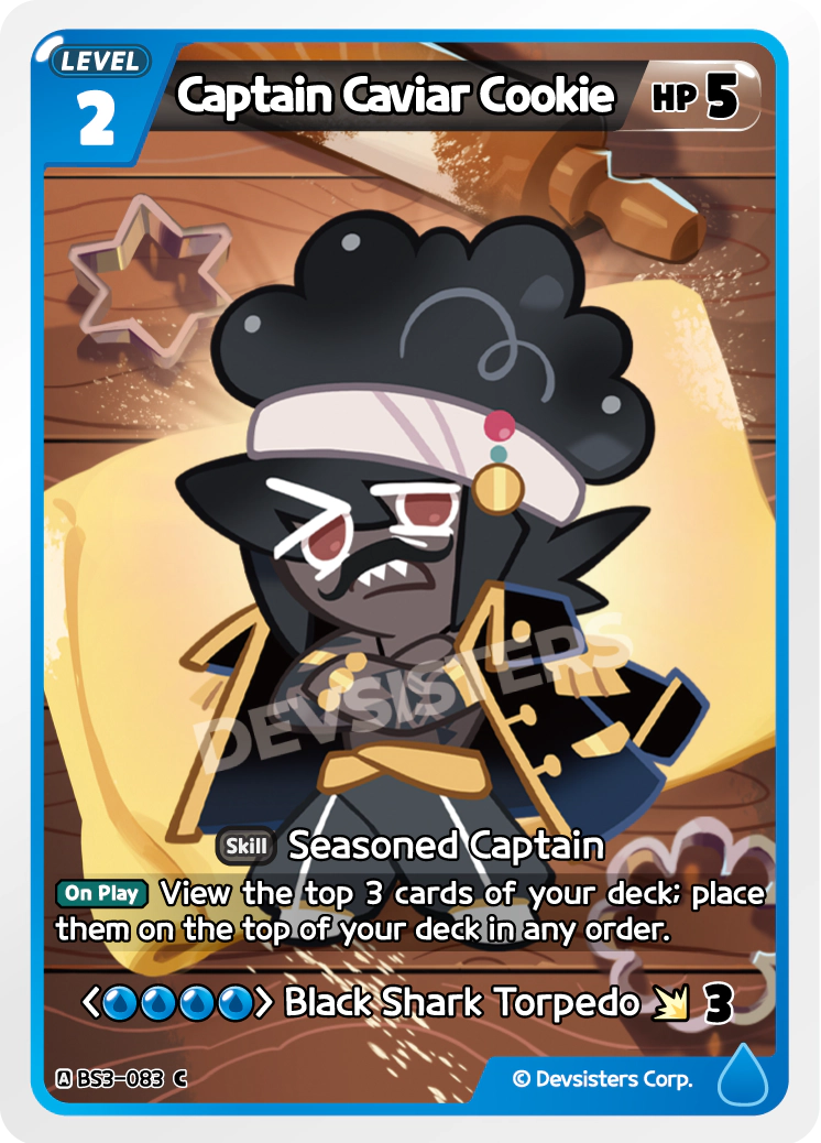 BS3-083 Captain Caviar Cookie