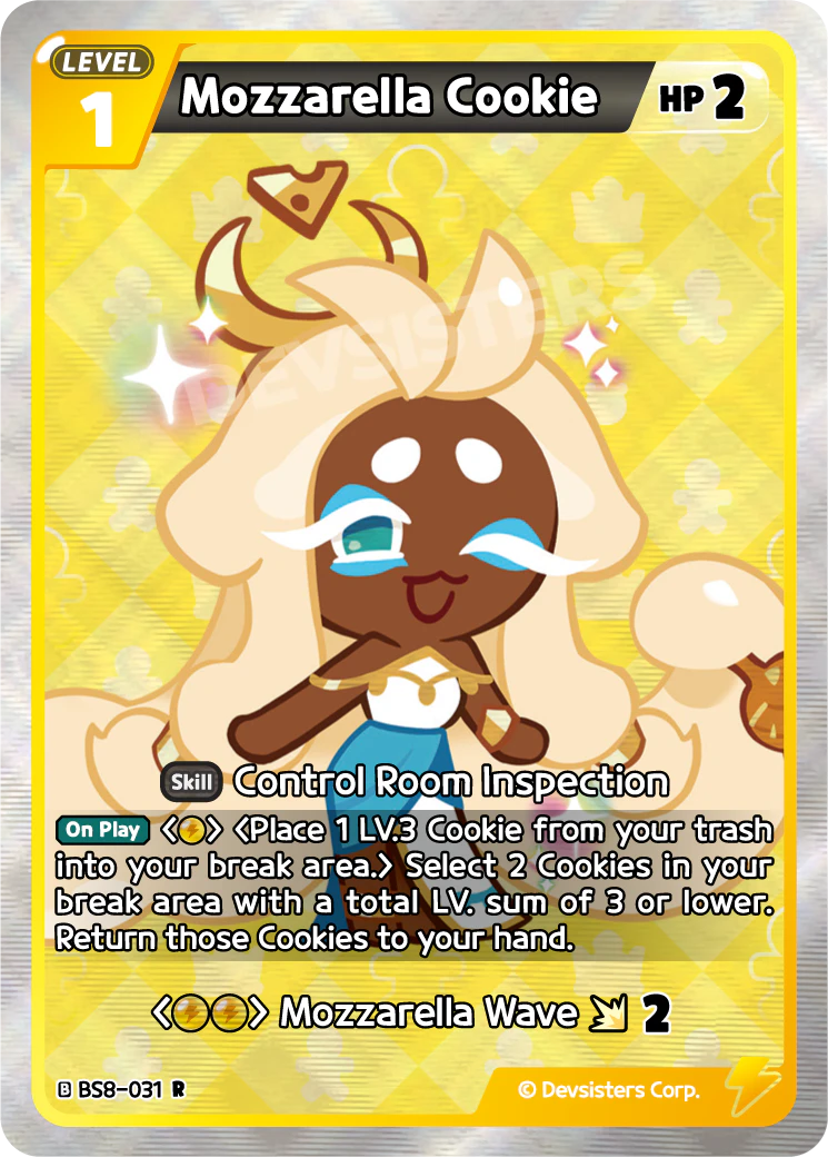 BS8-031 Mozzarella Cookie