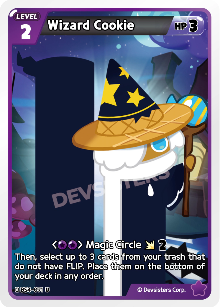 BS4-091 Wizard Cookie
