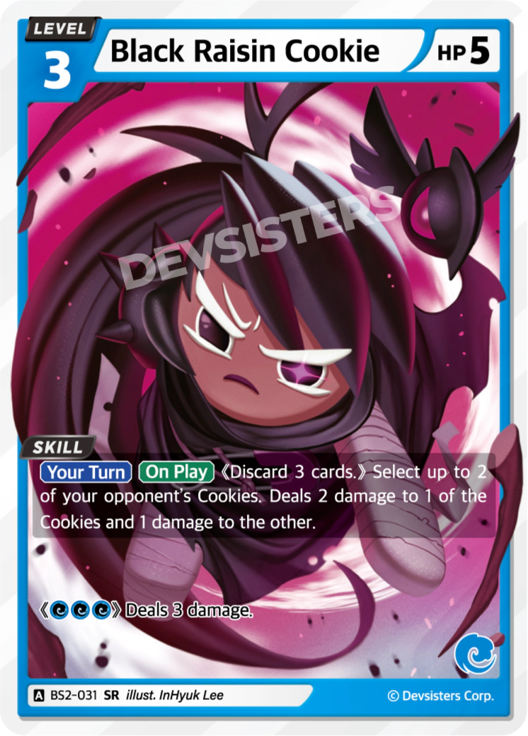 BS2-031 Black Raisin Cookie