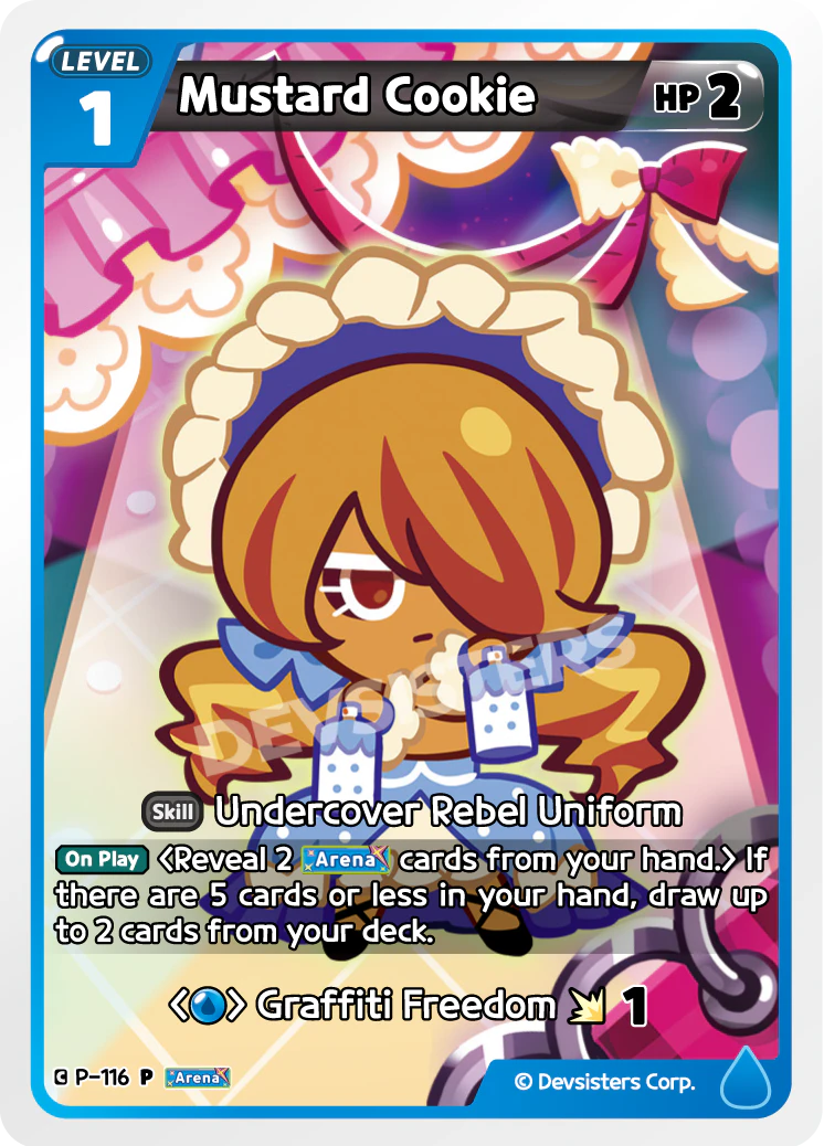 P-116 Mustard Cookie
