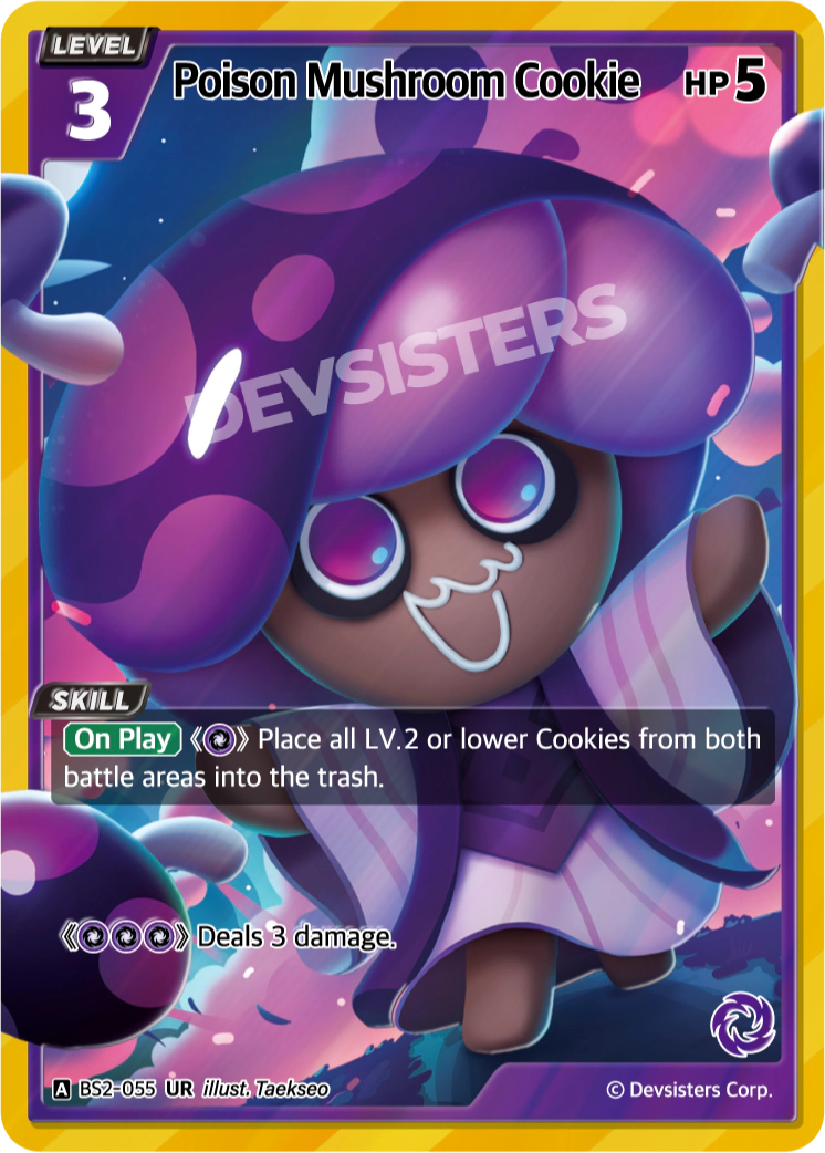 BS2-055 Poison Mushroom Cookie