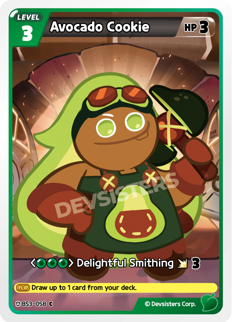 BS3-058 Avocado Cookie