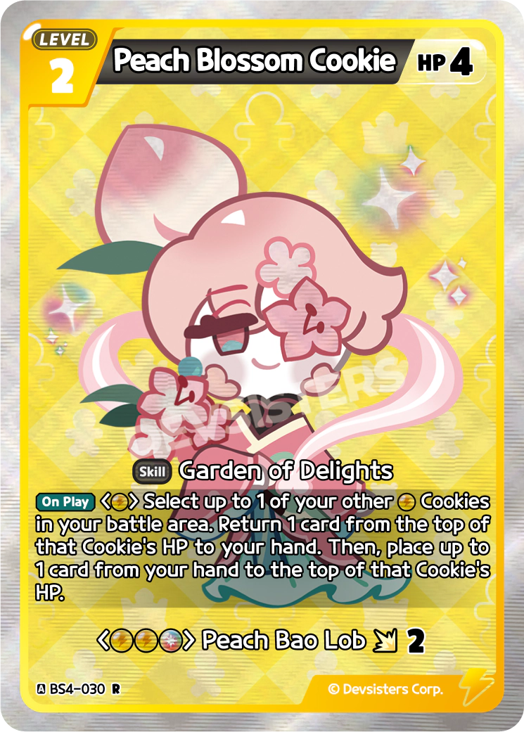 BS4-030 Peach Blossom Cookie
