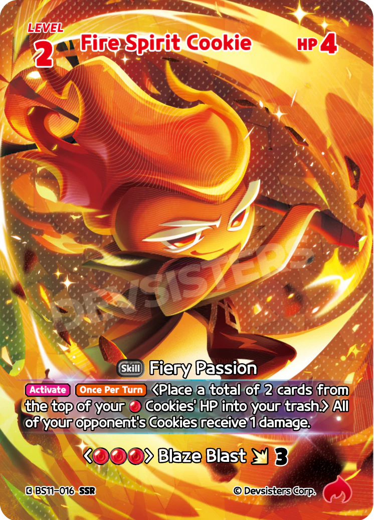 BS11-016@1 Fire Spirit Cookie