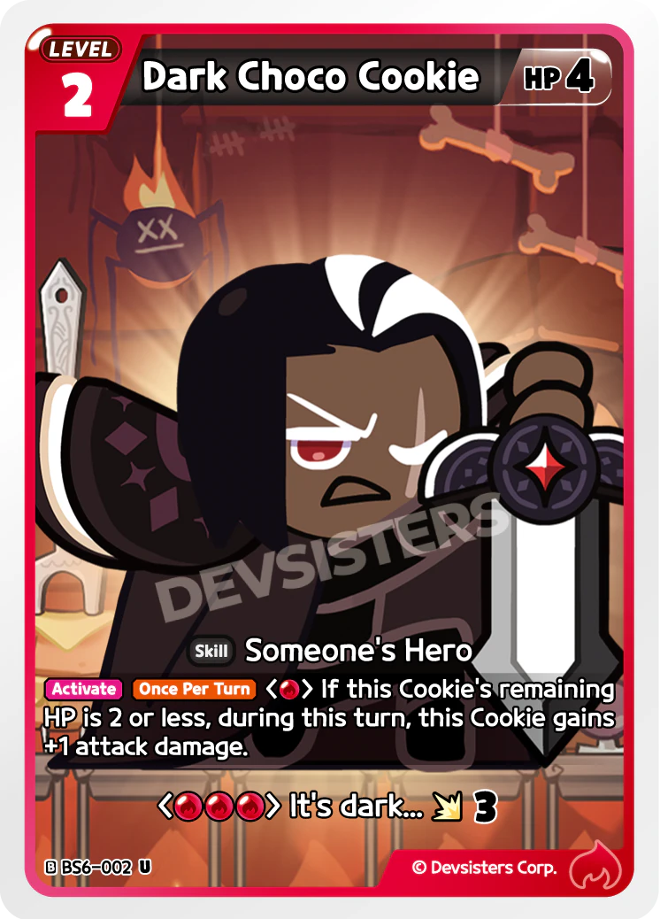 BS6-002 Dark Choco Cookie