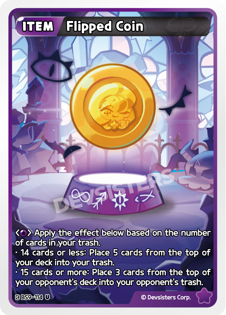 BS9-114 Flipped Coin
