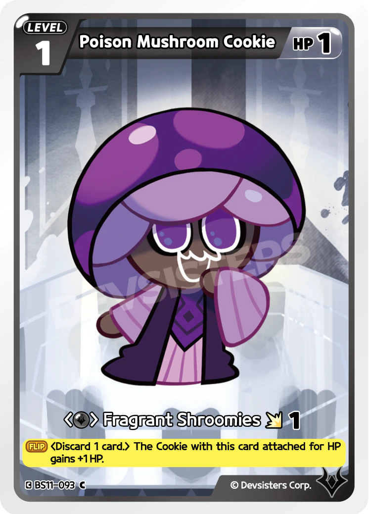 BS11-093 Poison Mushroom Cookie