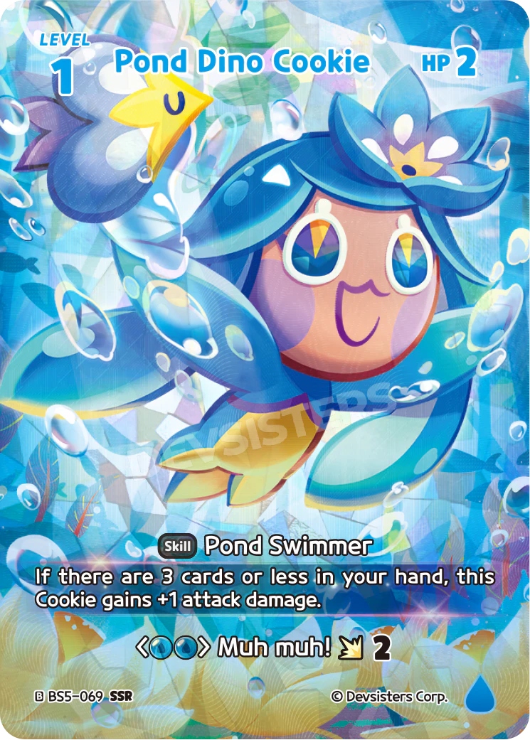 BS5-069@1 Pond Dino Cookie