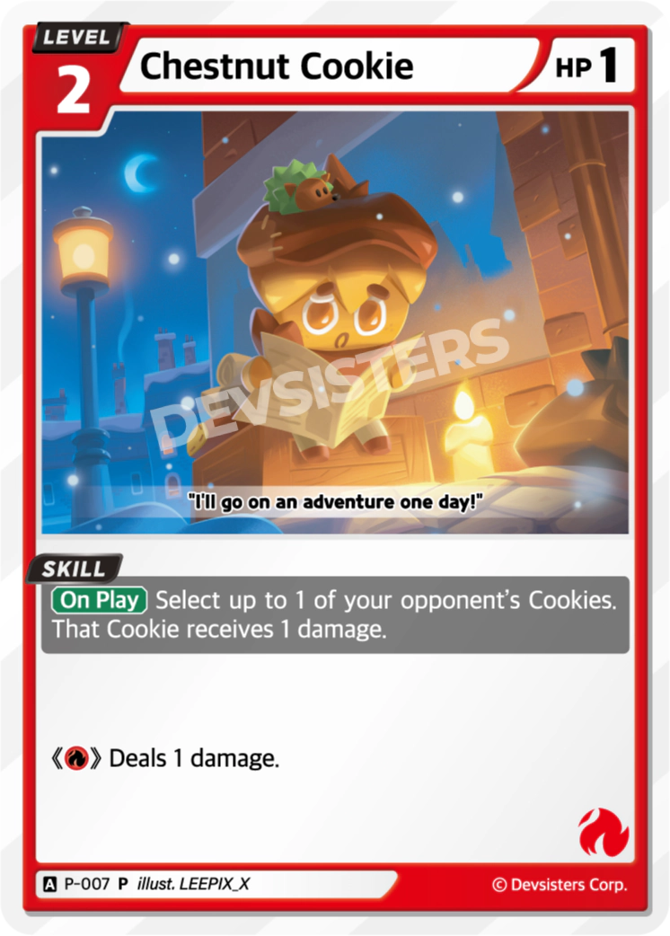 P-007 Chestnut Cookie