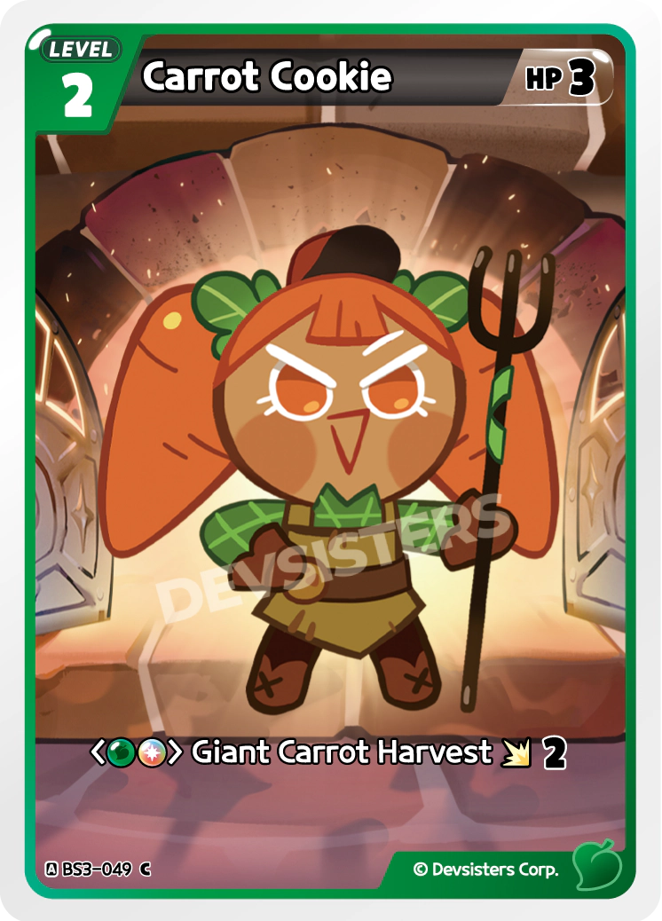 BS3-049 Carrot Cookie