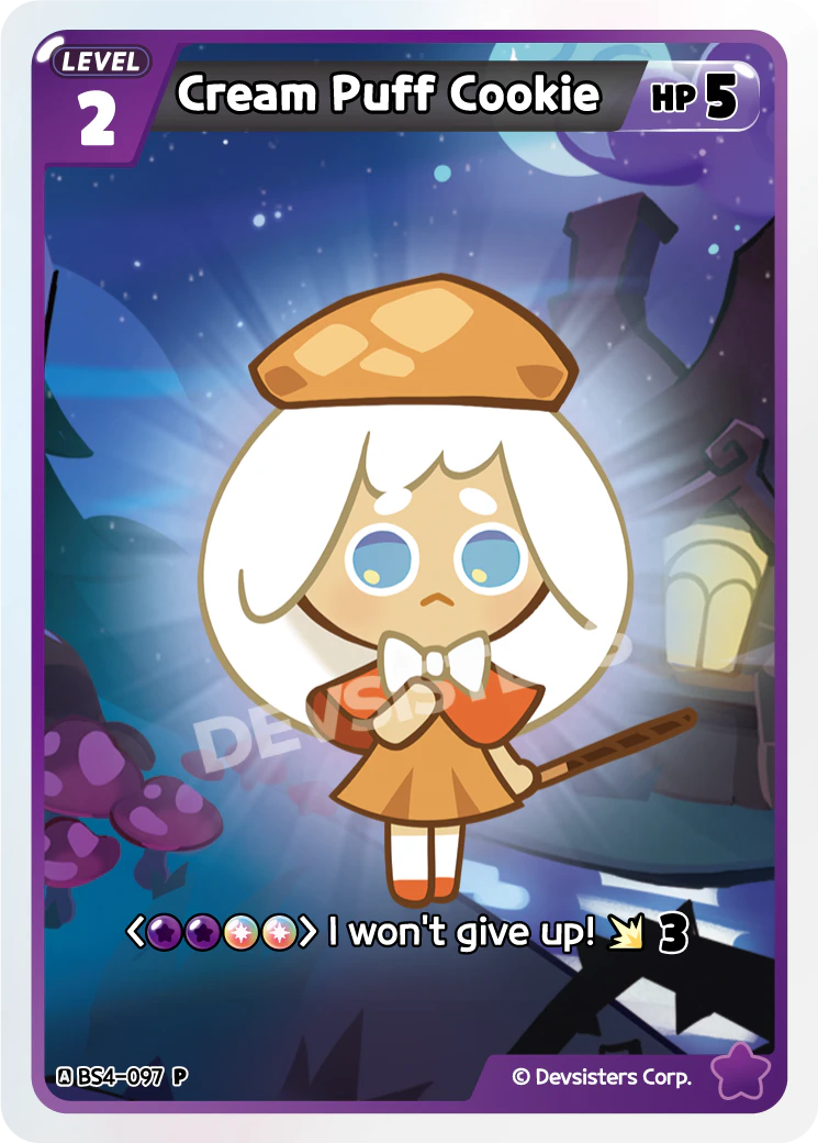 BS4-097@1 Cream Puff Cookie