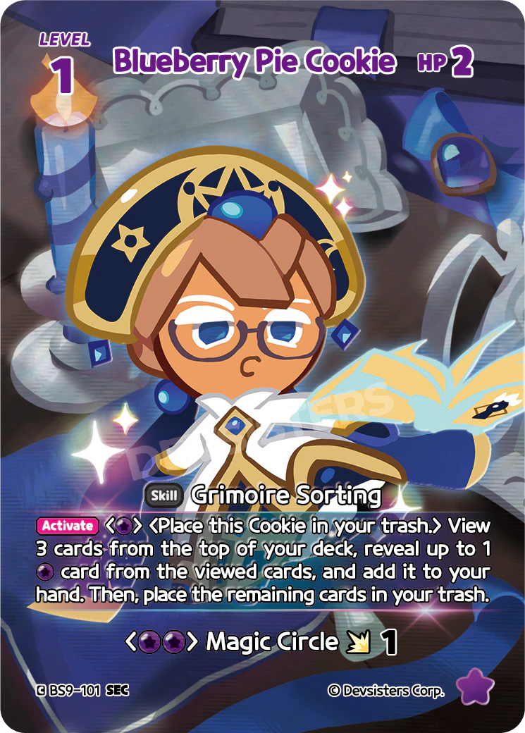 BS9-101@1 Blueberry Pie Cookie