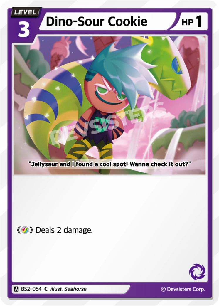 BS2-054 Dino-Sour Cookie