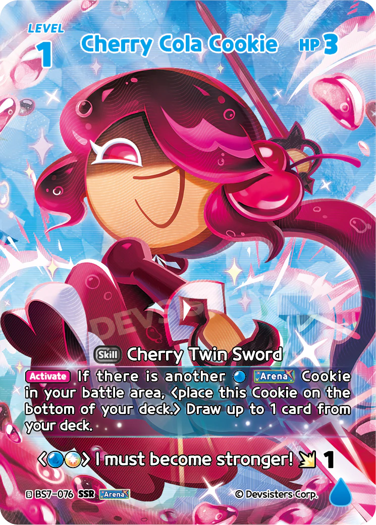 BS7-076@1 Cherry Cola Cookie