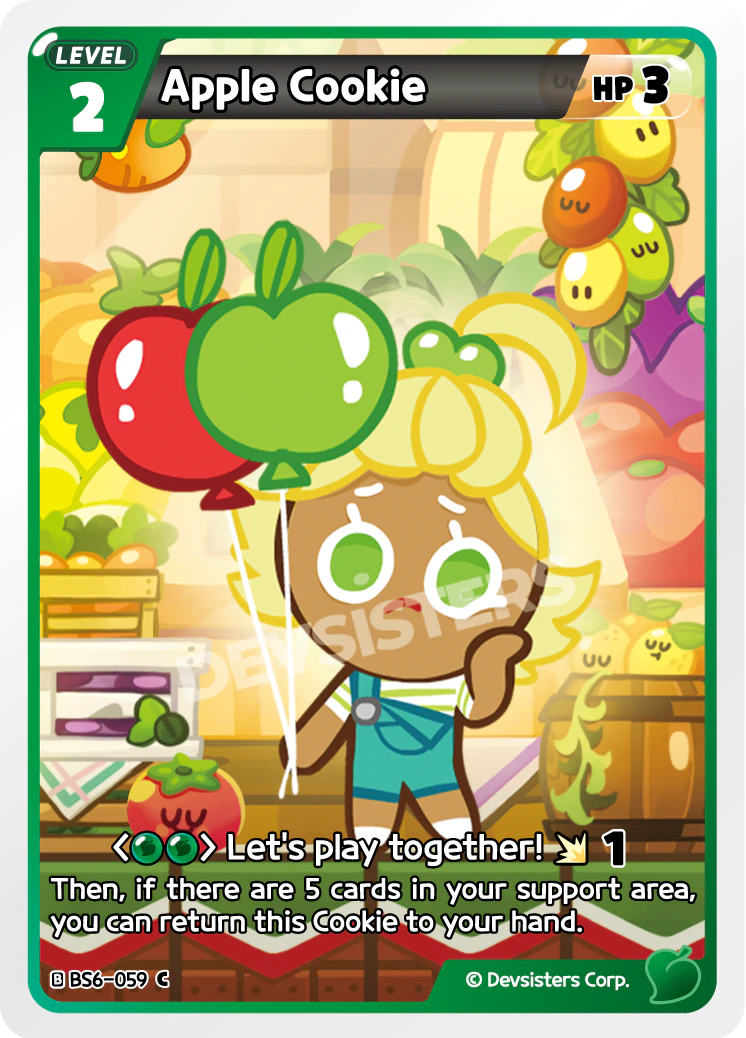 BS6-059 Apple Cookie