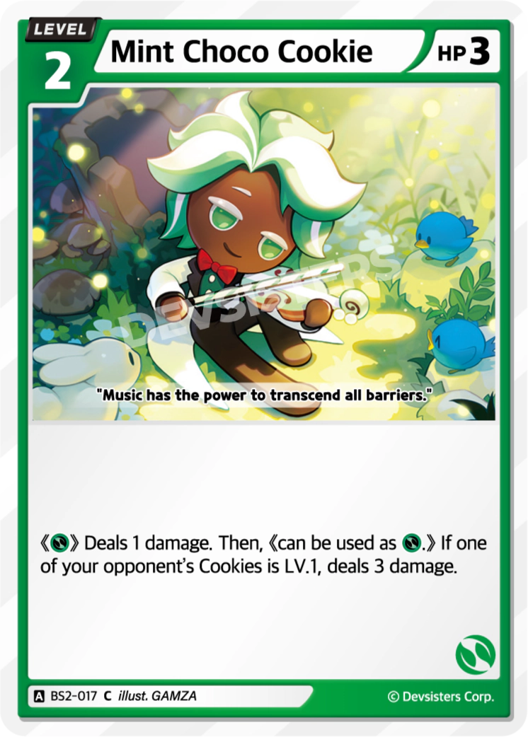 BS2-017 Mint Choco Cookie