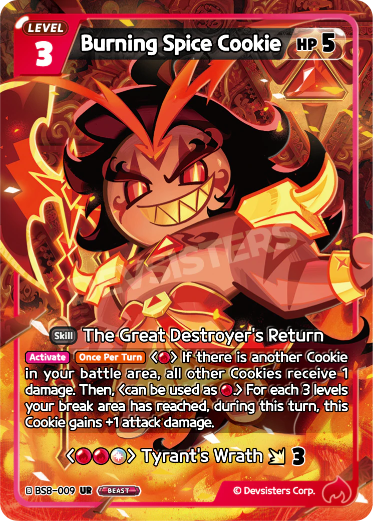 BS8-009 Burning Spice Cookie