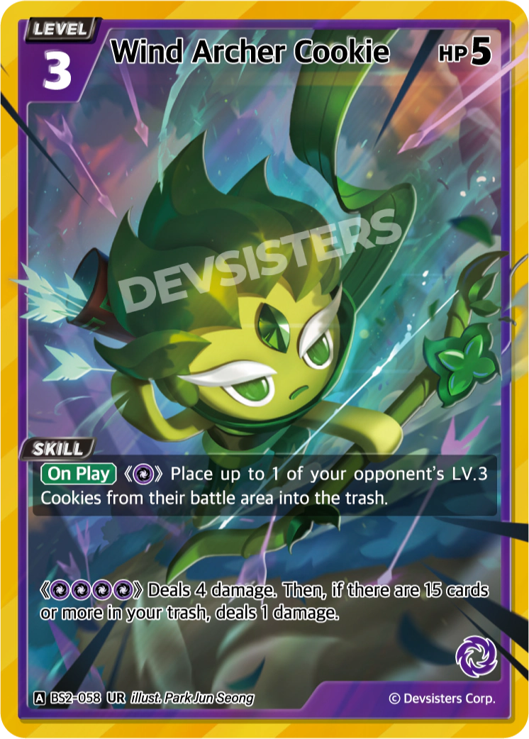 BS2-058 Wind Archer Cookie