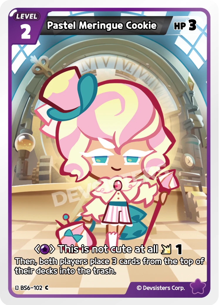 BS6-102 Pastel Meringue Cookie