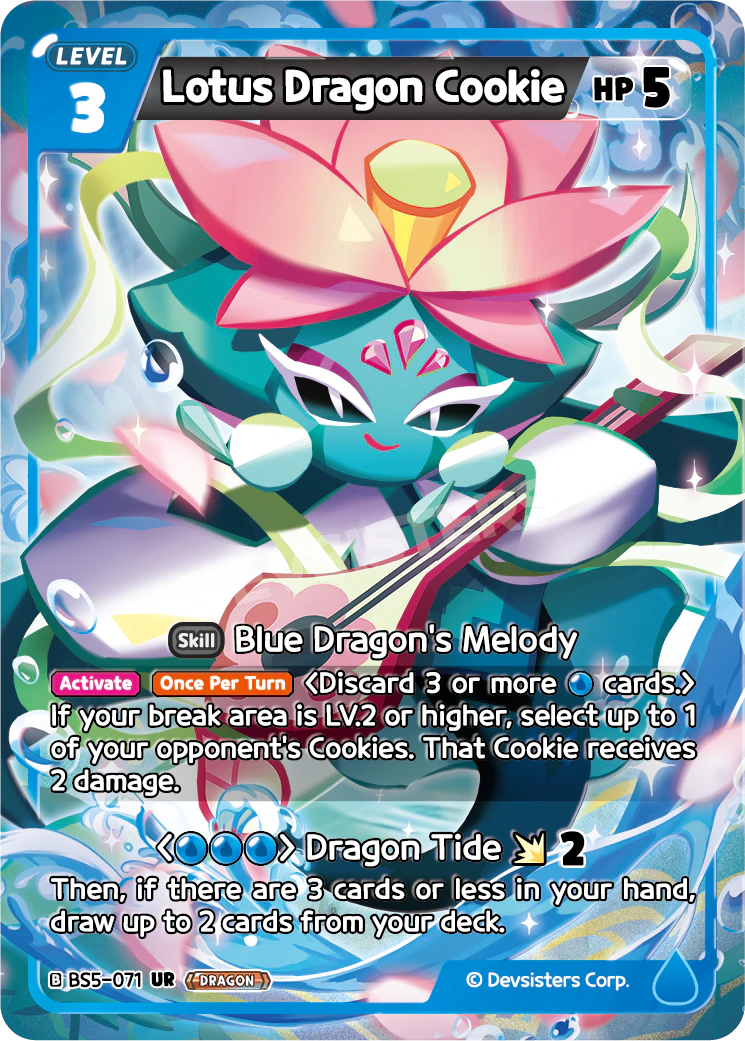BS5-071 Lotus Dragon Cookie