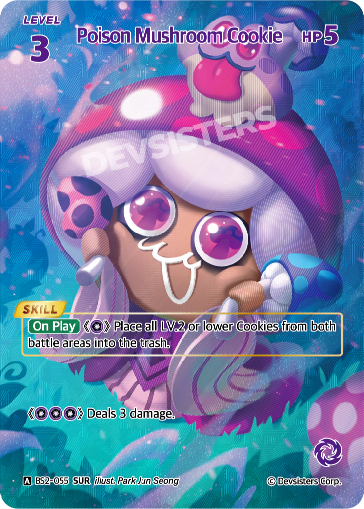 BS2-055@1 Poison Mushroom Cookie