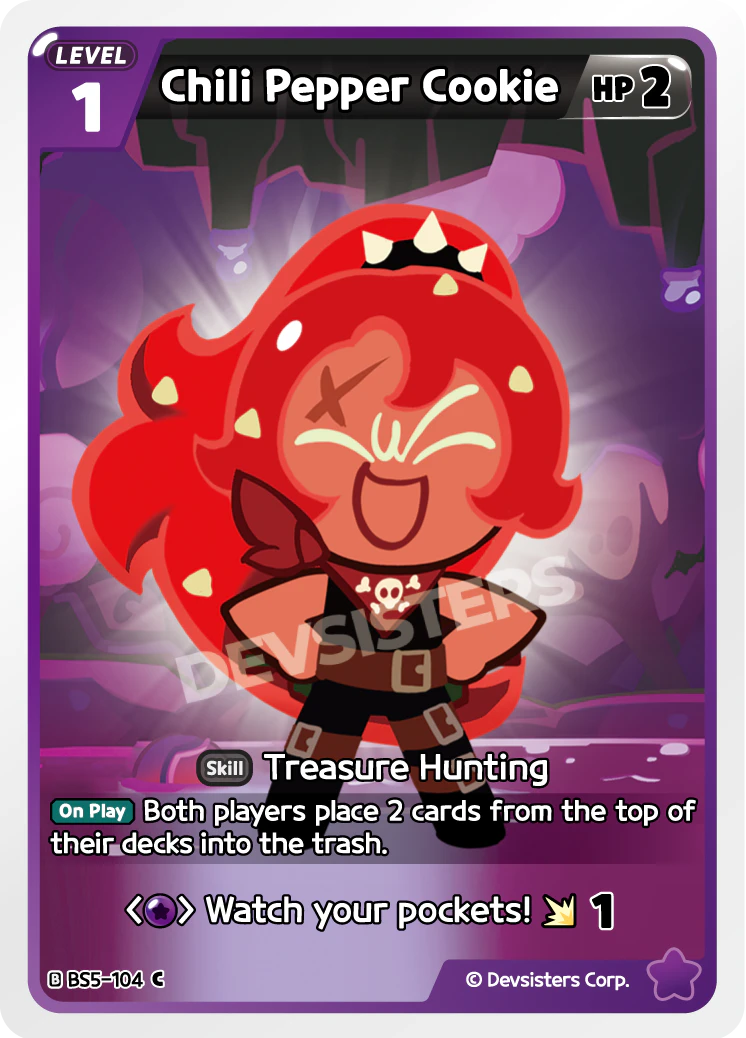 BS5-104 Chili Pepper Cookie