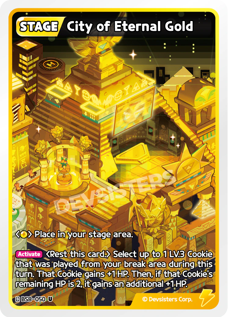 BS8-050 City of Eternal Gold