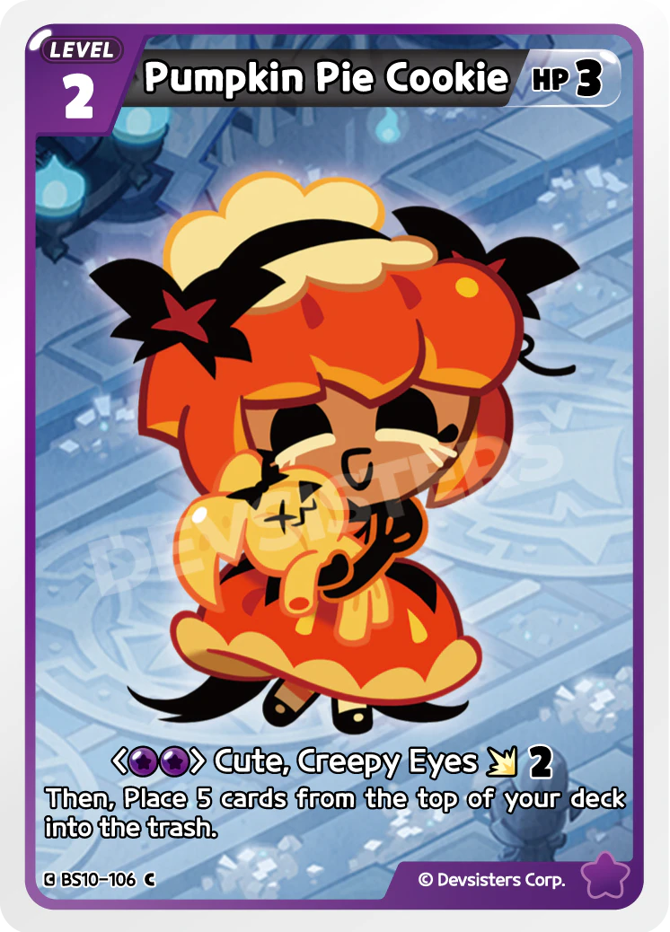BS10-106 Pumpkin Pie Cookie