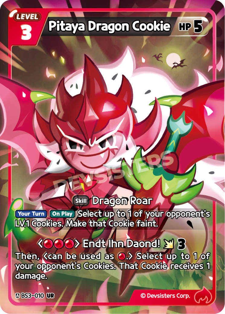BS3-010 Pitaya Dragon Cookie