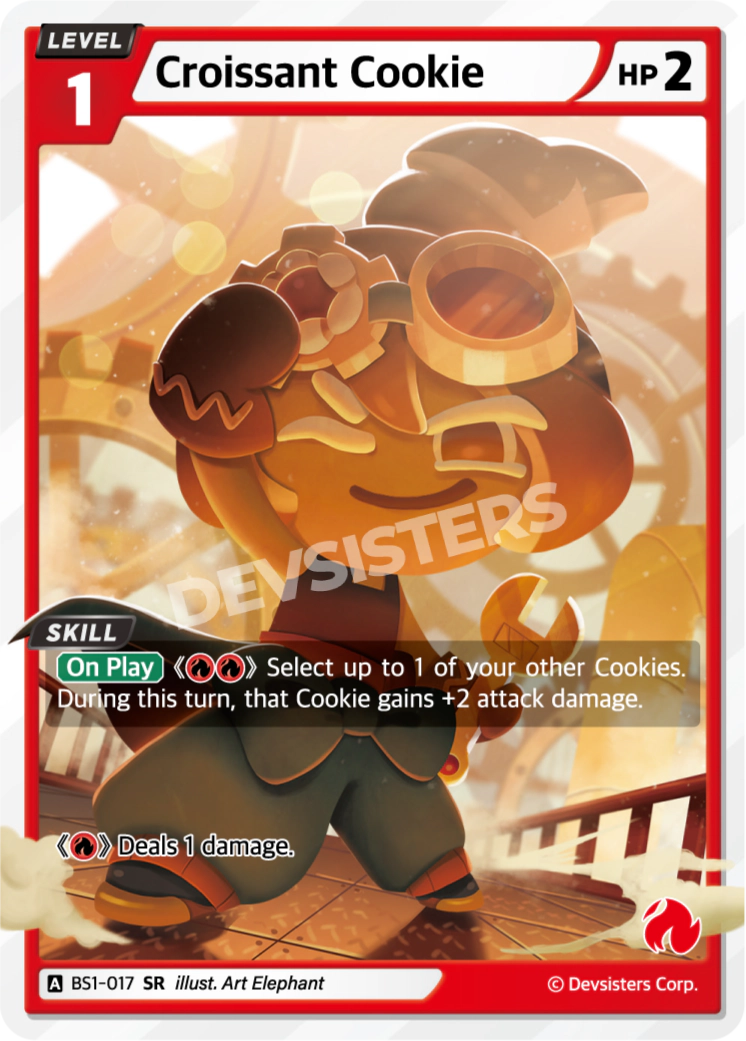 BS1-017 Croissant Cookie