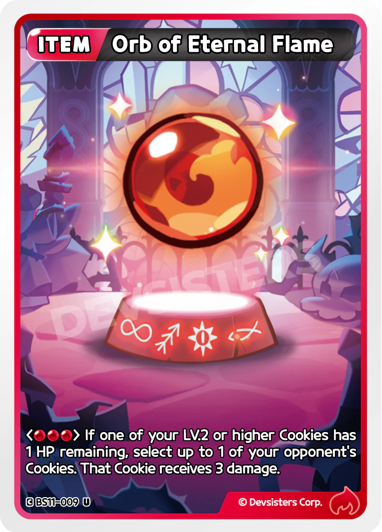 BS11-009 Orb of Eternal Flame