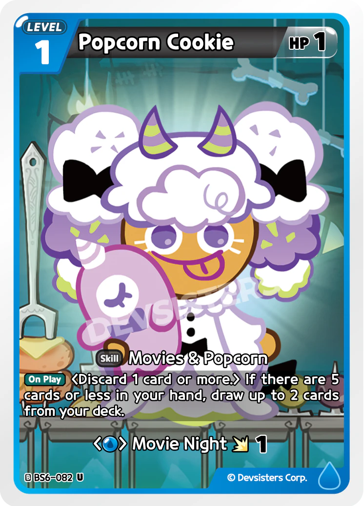 BS6-082 Popcorn Cookie