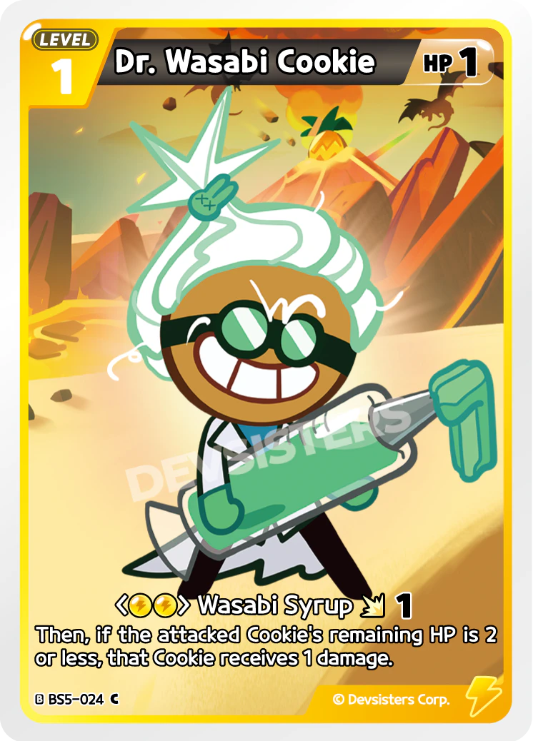 BS5-024 Dr. Wasabi Cookie