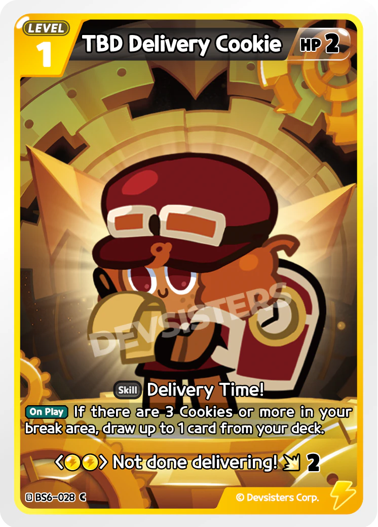 BS6-028 TBD Delivery Cookie