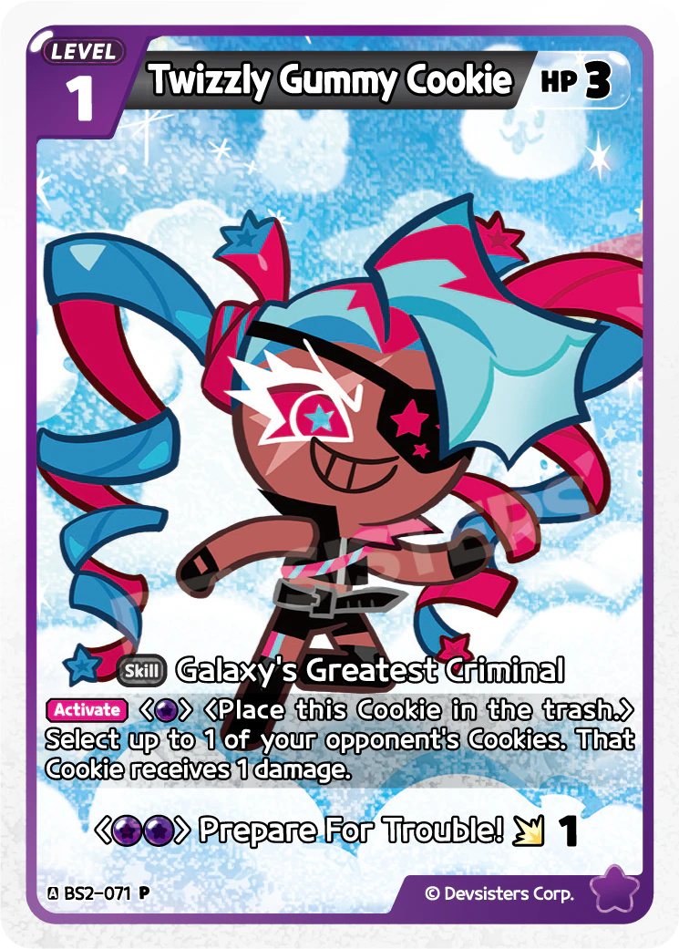 BS2-071@2 Twizzly Gummy Cookie