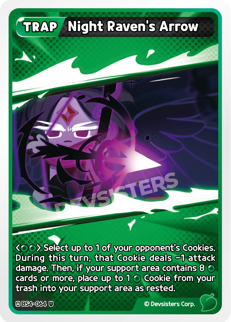 BS4-064 Night Raven's Arrow