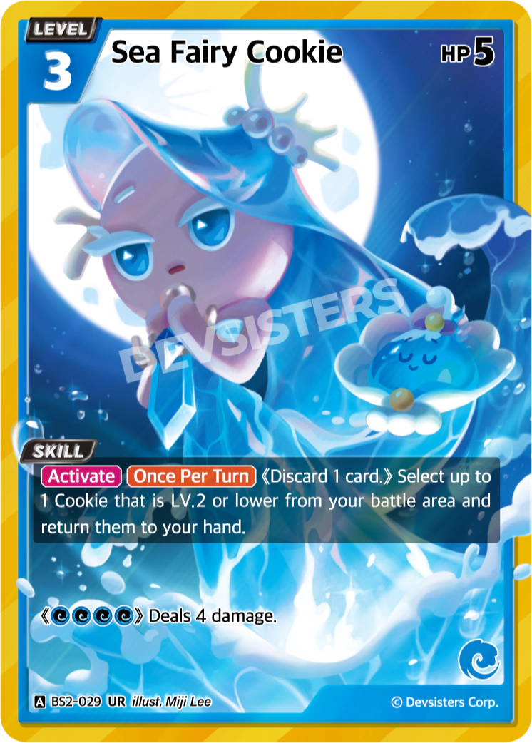 BS2-029 Sea Fairy Cookie