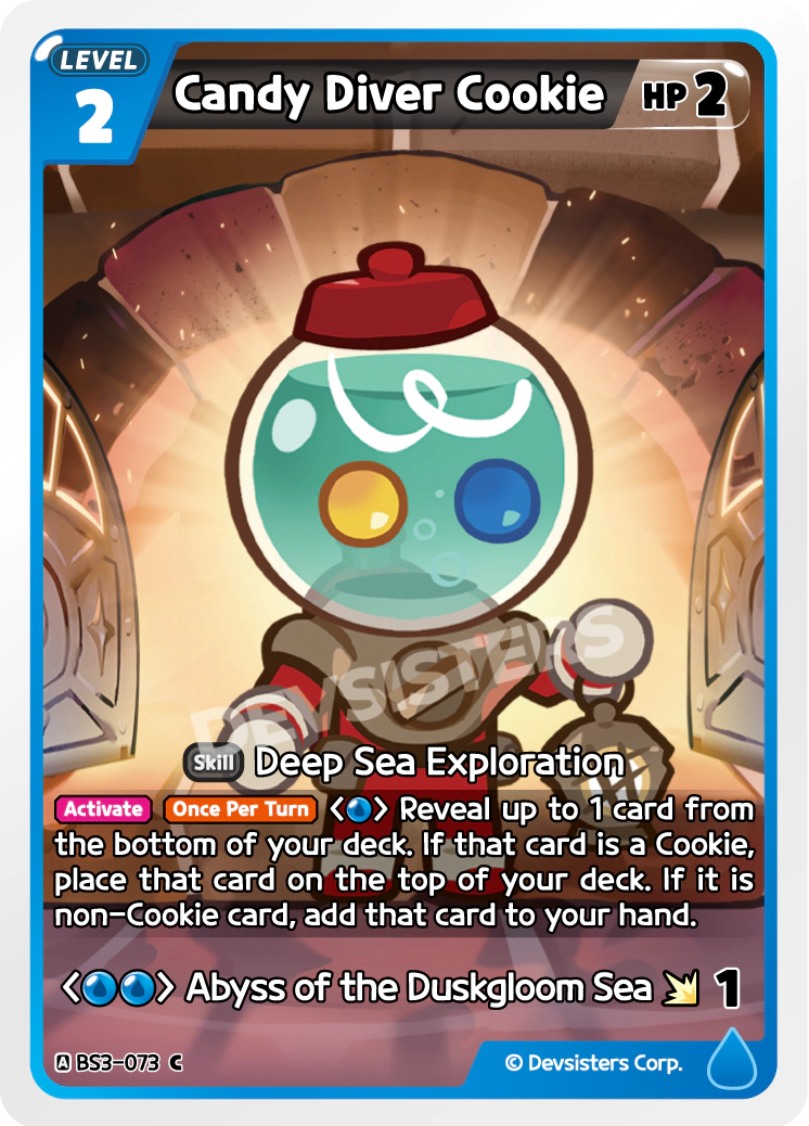 BS3-073 Candy Diver Cookie