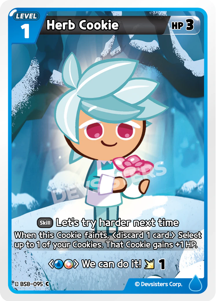 BS8-095 Herb Cookie