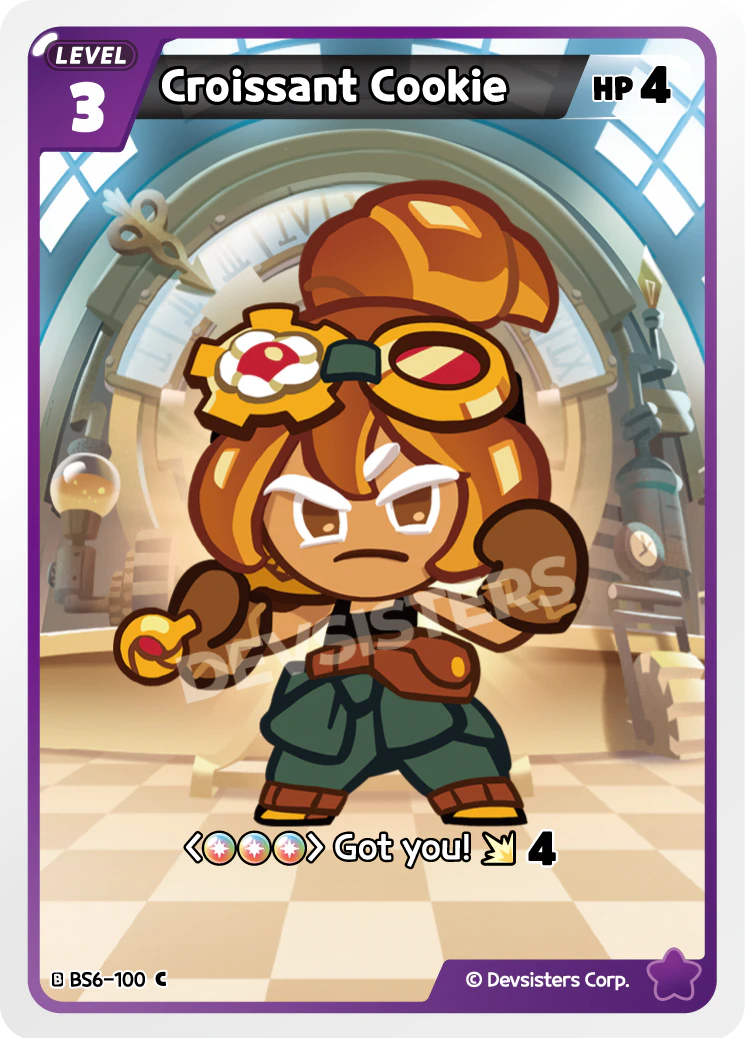 BS6-100 Croissant Cookie